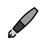 Black Nib SVG Icon